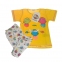 Детская трикотажная пижама шорты с футболкой RolyPoly RP1061 желтая 0
