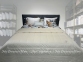 Бархатное покрывало Blumarine Blu Velvet Magnolia 270х270 молочное 1