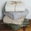 Однотонное покрывало La Modno Grain Sky Gray 200х220 4