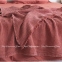 Хлопковая простынь-покрывало La Modno Pike Stonewashed Terra Cotta 220х240 0