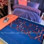 Сатиновое постельное белье с вышивкой Dantela Vita Luna brick евро 2