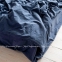Однотонное постельное белье из вареного хлопка La Modno Dark Bluberry евро 3