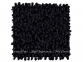 Черный коврик Aquanova Rocca Black 70х120 0
