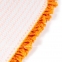Оранжевый коврик в ванную с вырезом Spirella Highland 55х55 6