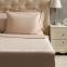 Постельное белье сатин люкс Issimo Home Simply beige семейное 5
