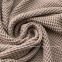 Бежевое вафельное полотенце Lappartement Waffle 76х142 warm gray 2