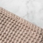 Бежевое вафельное полотенце Lappartement Waffle 76х142 warm gray 3