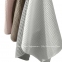 Бежевое вафельное полотенце Lappartement Waffle 76х142 warm gray 4