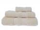 Кремовое махровое полотенце Lappartement London Ivory 50х90 0