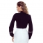 Женская черная блузка с длинным рукавом Eldar Francesca 1