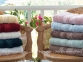 Бежевое махровое полотенце Lappartement London Warm Grey 70х140 0