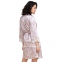 Короткий шелковый халат с кружевом Mia-Amore Селин 3713 2