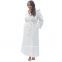 Молочный женский длинный теплый халат Shato 2338 5