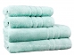 Хлопковое махровое полотенце Maisonette Micro Touch 70х140 мятное (8699965114192) 2