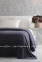 Велюровое покрывало с жаккардовым узором Pavia Simone 160x220 antrasit 2
