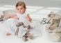 Платье-комплект+акс Les Gamins 805563 для малышей белый 1