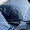 Однотонное постельное белье из вареного хлопка La Modno Dark Blueberry полуторное 4
