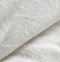 Белое однотонное постельное белье Almira Mix фланель Супер Люкс евро 0