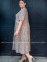 Длинное летнее платье с коротким рукавом из вискозы Cocoon J5-5030 2