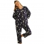 Женская хлопковая трикотажная пижама капри с блузой Hays 27404 0