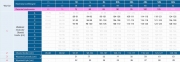 Цельный моделирующий купальник Feba Floral Fantasy F31 900 25 3