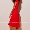 Красное летнее платье на запах Ysabel Mora 86002 2