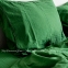 Однотонное постельное белье из вареного хлопка La Modno Grass Green евро 3