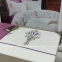 Сатиновое постельное белье с вышивкой Dantela Vita Lavender евро 2