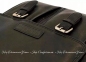 Мужская кожаная сумка через плечо HILL BURRY 3076 черная 1