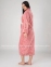 Теплый длинный женский халат Nusa Ns 8650 пудровый 3