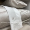 Белое однотонное постельное белье сатин люкс Blumarine Blu Notte Bianco евро-макси 0