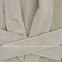 Махровий халат з капюшоном ABYSS & HABIDECOR Saxo білий col.711(копия)(копия) 1