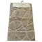 Набор бежевых хлопковых ковриков Velora Home Stone Beige 60х100+50х60 0