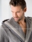 Мужской халат с капюшоном Cawoe Kapuze Luxury Home 5841 stein-37 0