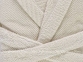 Махровый халат с капюшоном ABYSS & HABIDECOR Capuz Twill кремовый col.101 1