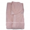 Женский розовый махровый халат с капюшоном Blumarine Benessere Cipria 0