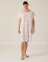 Женская трикотажная ночная сорочка с коротким рукавом Hays 753018 розовая 1