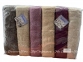 Набор махровых полотенец Hanibaba VIP Cotton Floral 70х140 хлопок 6пр. 0