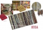 Хлопковый коврик ABYSS & HABIDECOR Bosa red brick 553 70х120 4