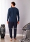 Мужская трикотажная пижама с длинным рукавом Key MNS 781 B21 0