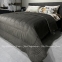 Бархатное покрывало Blumarine Blu Velvet 270х270 коричнево-серое 0