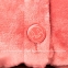 Теплый женский халат на пуговицах Gisela 2/1844 коралловый 7