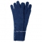 Женские кашемировые высокие рукавицы Marc & Andre JA17-U003-DNM синие 3