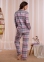 Женская теплая фланелевая пижама Key LNS 423 B21 0
