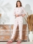 Трикотажная женская пижама реглан со штанами Sevim 14975 4