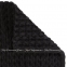 Черный двухсторонний хлопковый коврик Aquanova Maks 60х100 0