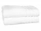 Хлопковое махровое полотенце Maisonette Micro Touch 50х100 белое (8699965114079) 2