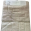 Набор бежевых хлопковых ковриков Velora Home Square Beige 60х100+50х60 2