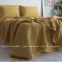 Хлопковая простынь-покрывало La Modno Pike Stonewashed Golden Yellow 220х240 2