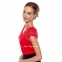 Женская красная блузка с коротким рукавом Eldar Axel 1